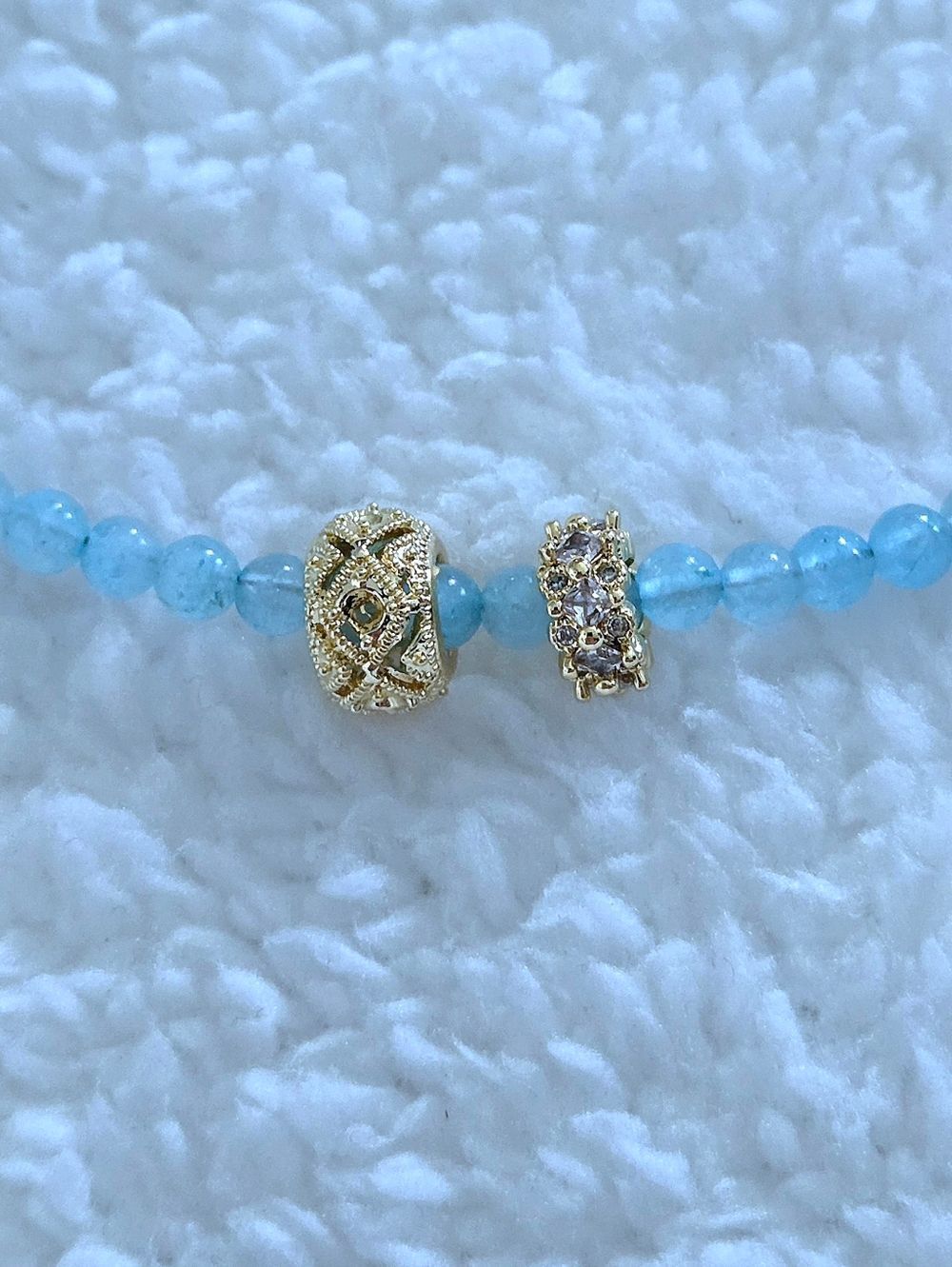 MacRae & Co. Blue Quartz with Charm Duo✌️ Necklace - NWT - Picture 13 of 16
